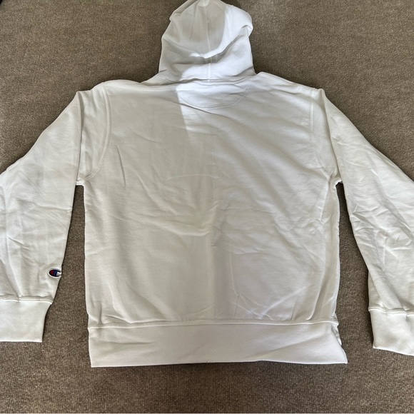 Champion White Hoodie with Myrtle Beach Graphic - Picture 2 of 3